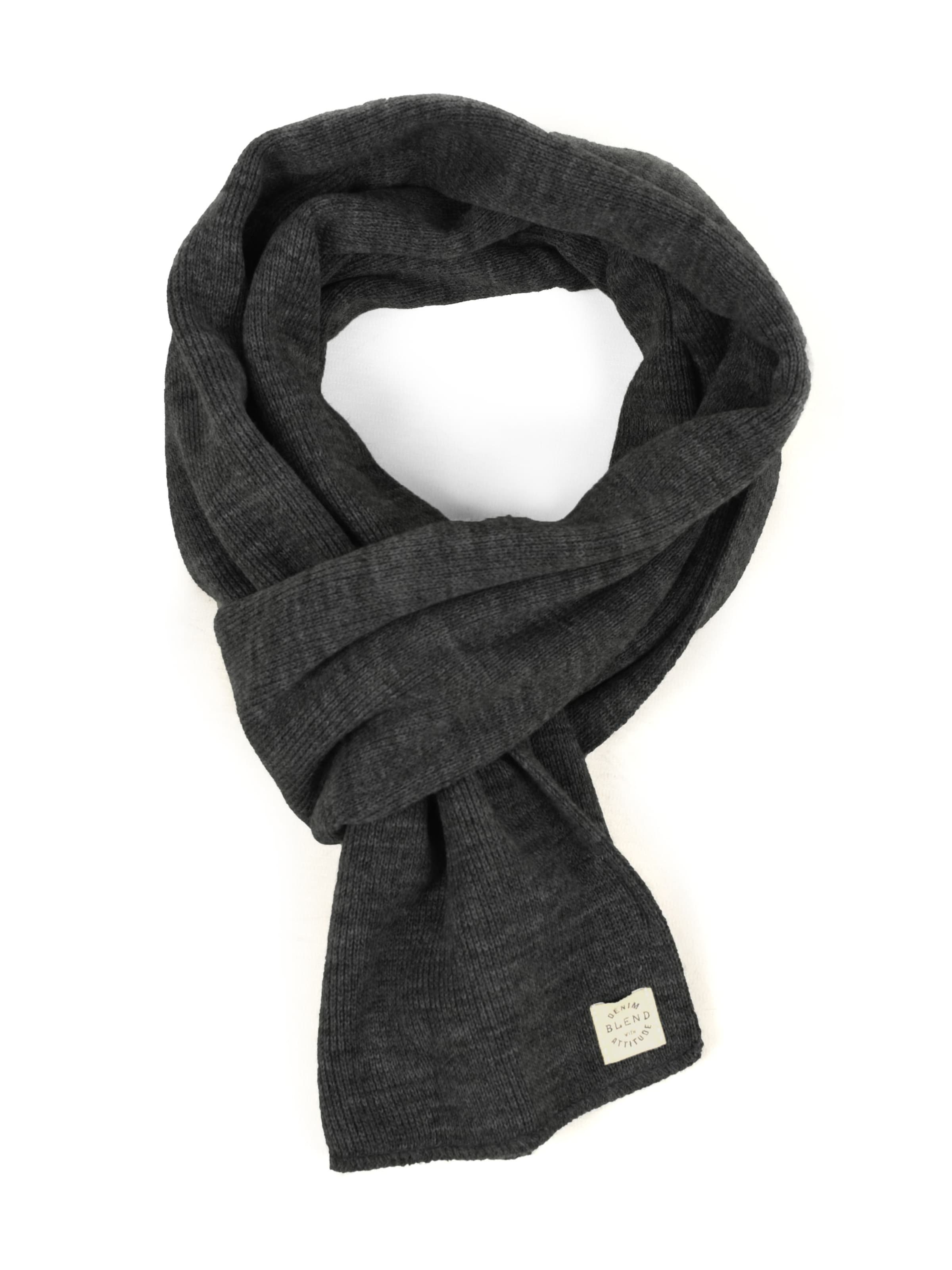 BLEND Sjaal 'Scar' in Grijs: voorkant