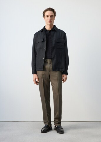 MANGO MAN Between-Season Jacket 'Armando' in Blue