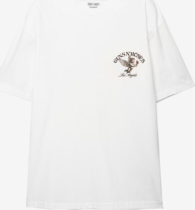 Pull&Bear Majica u nude / crvena / crna / bijela, Pregled proizvoda