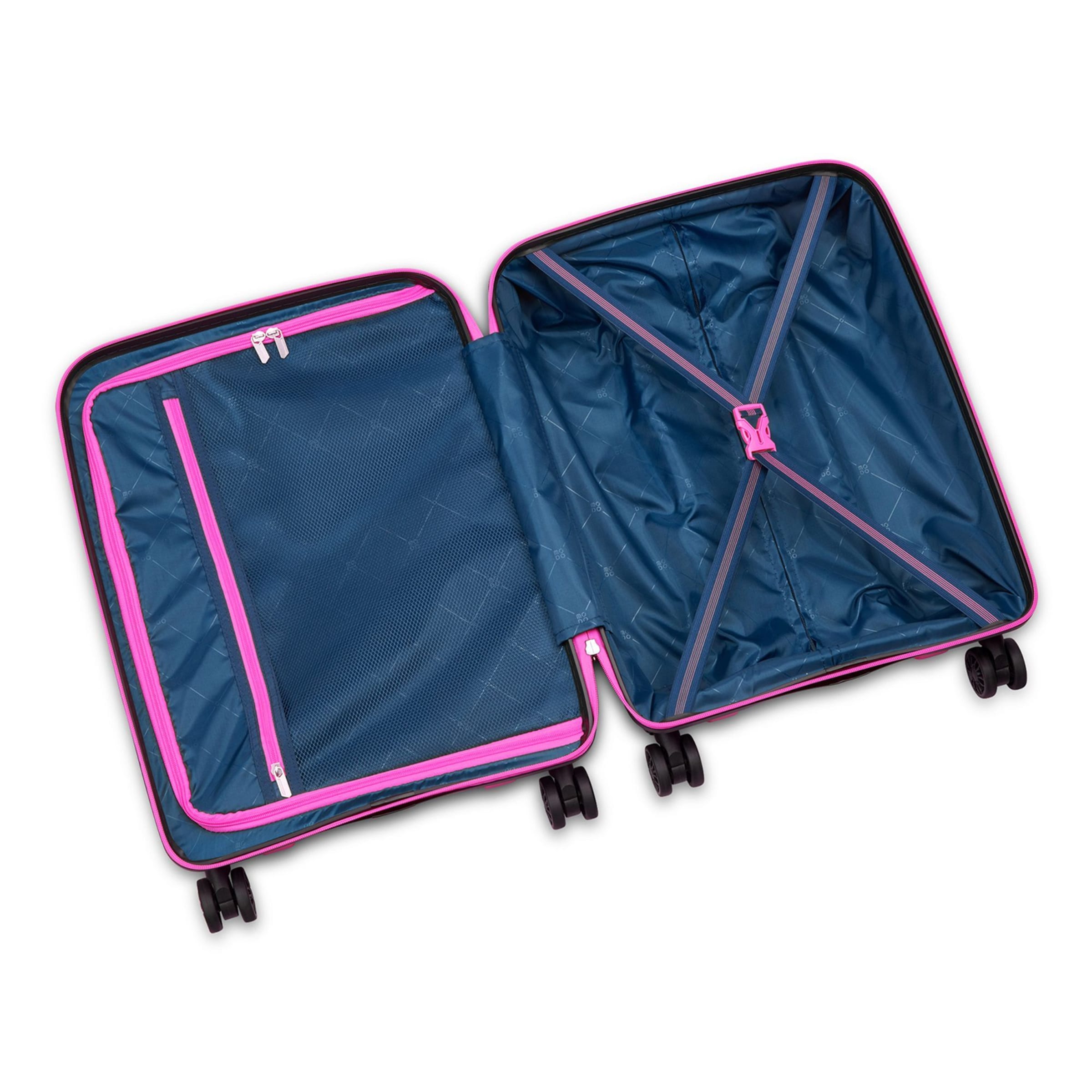 MODO by Roncato Suitcase Set 'Supernova 2.0' in Pink