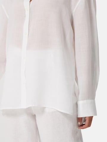 CASH-MERE.CH Blouse in White