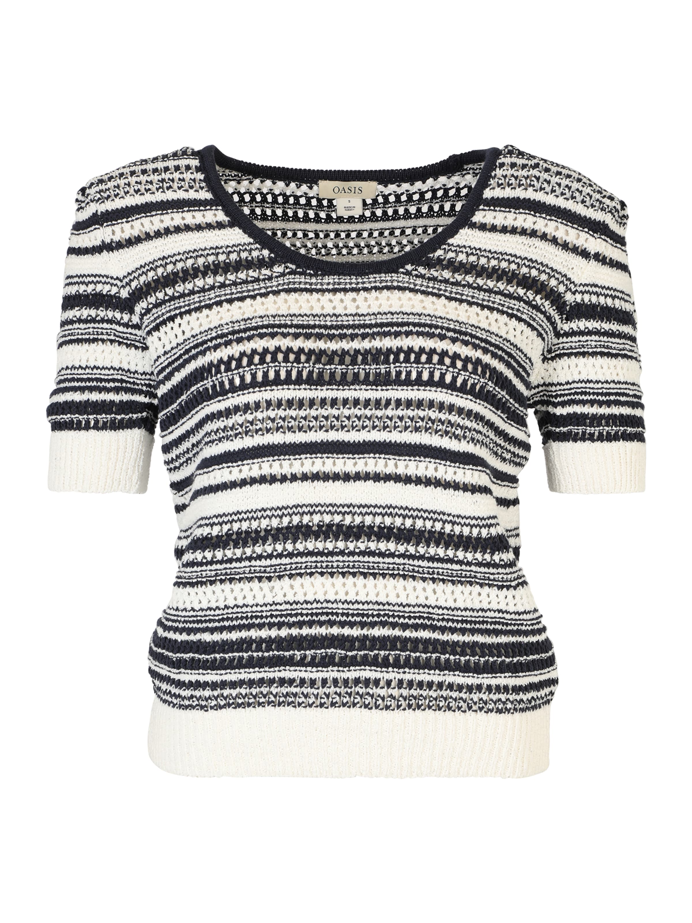 Pulover de la Oasis pe albastru: față