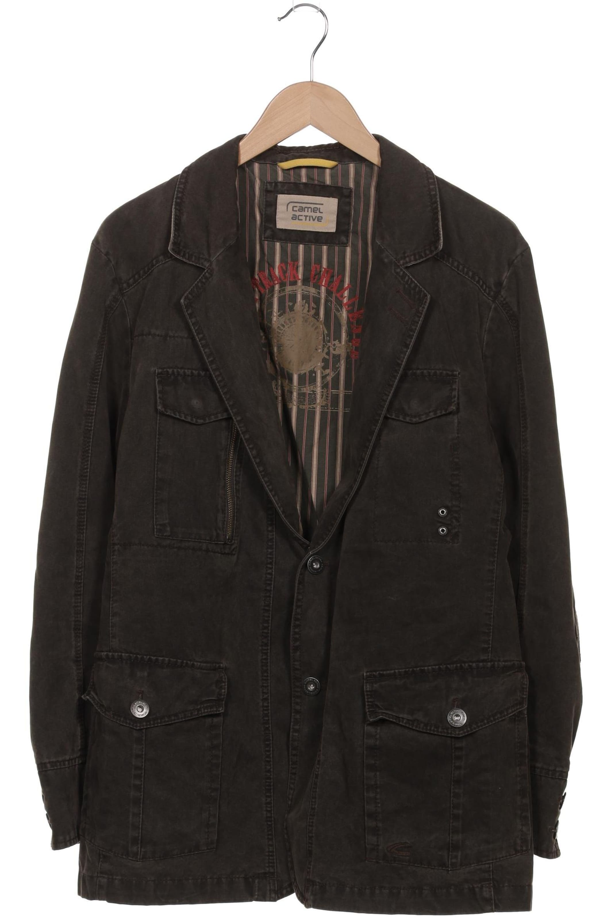 CAMEL ACTIVE Suit Jacket in 6XL in Brown: front