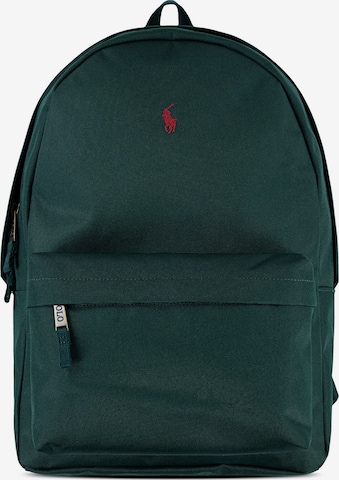Zaino di Polo Ralph Lauren in verde: frontale