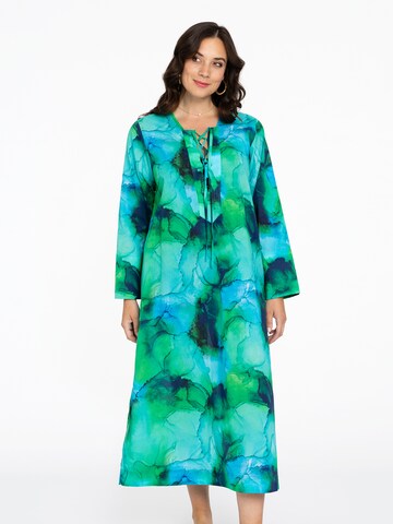 YOEK Dress in Green: front