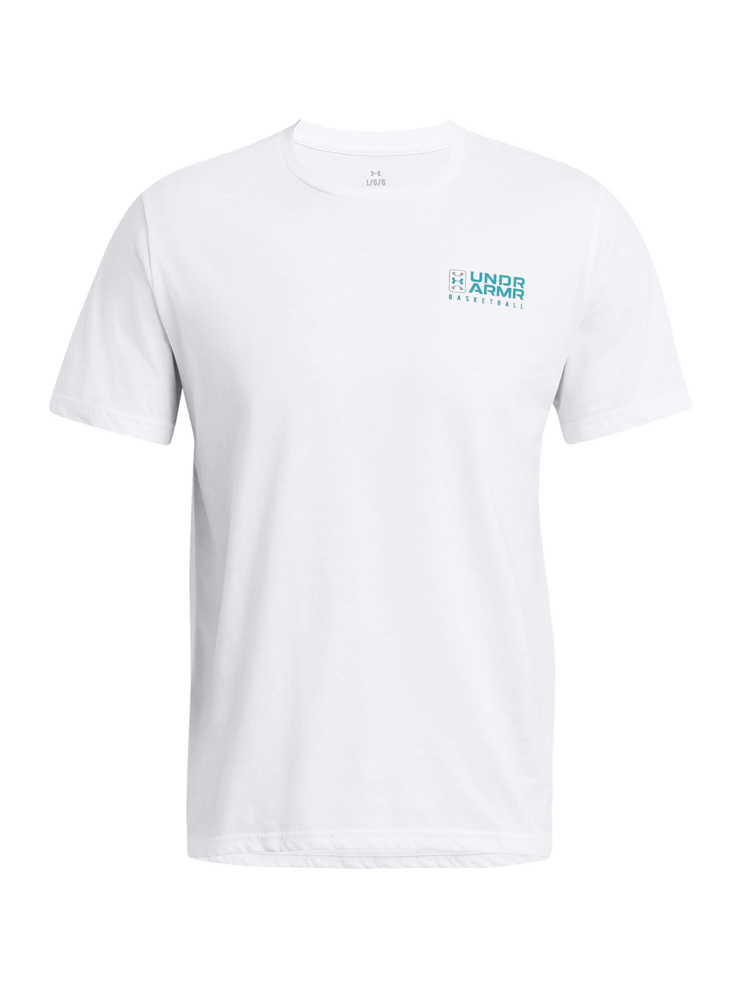 UNDER ARMOUR Performance shirt in White: front