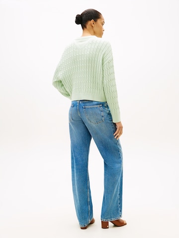 TOMMY HILFIGER Pulóver - zöld