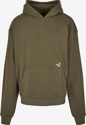 Sweat-shirt MT Upscale en vert : devant