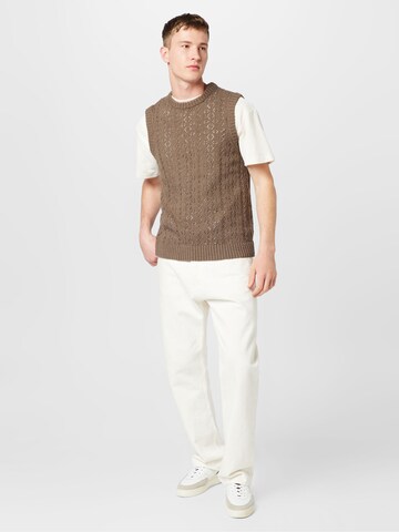 Samsøe Samsøe Sweater Vest in Brown