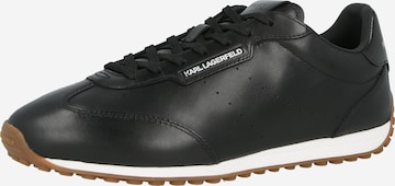 juoda Karl Lagerfeld Sportbačiai be auliuko: priekis