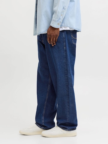 Jack & Jones Plus Loosefit Jeans 'JJIChris JJOrginal' i blå