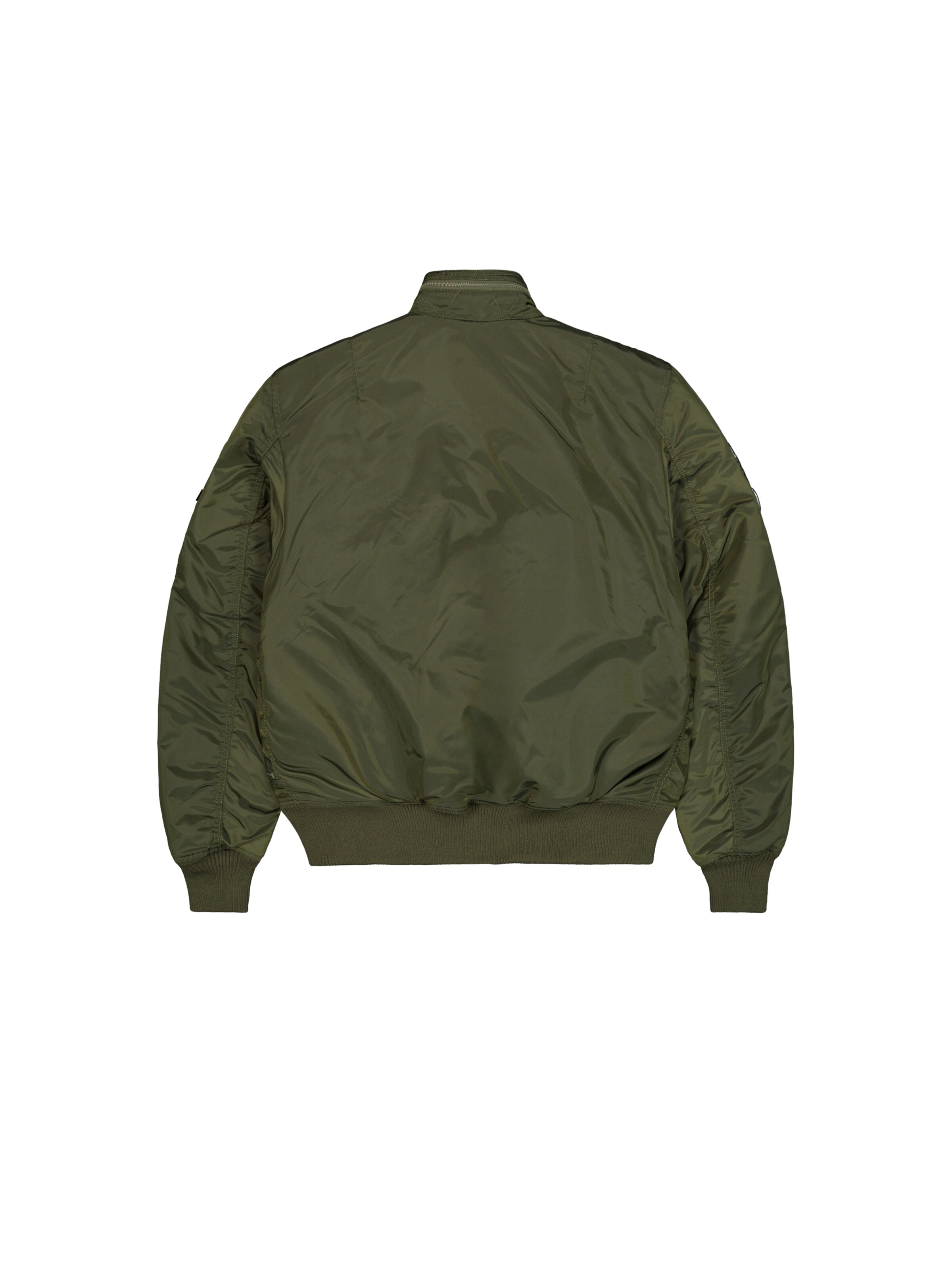 ALPHA INDUSTRIES Between-Season Jacket 'Engine' in Green: back