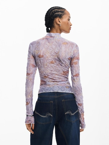 Desigual Тениска в лилав