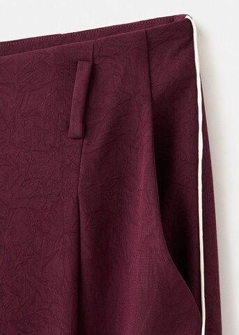 MANGO Regular Pants 'Sun' in Red