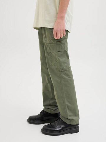 Jack & Jones Junior Loosefit Broek 'JPSTKarl JJAdams' in Groen