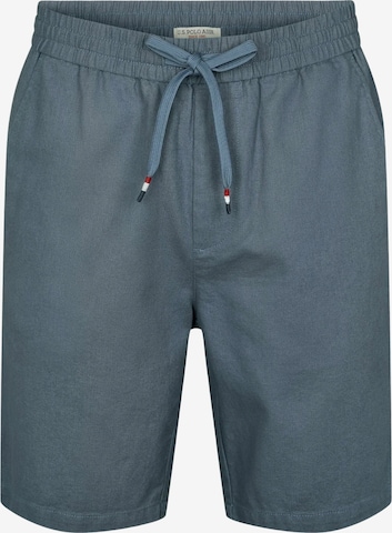U.S. POLO ASSN. regular Bukser 'Jorge' i blå: forside