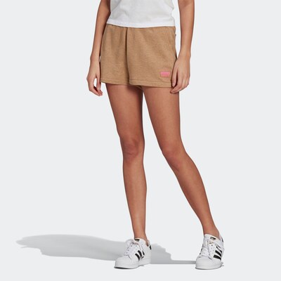 ADIDAS ORIGINALS Kalhoty - béžová / růžová, Model/ka