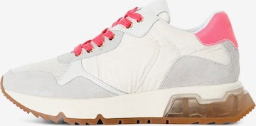 Sneaker bassa di CAFè NOIR in bianco: frontale