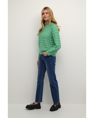 Pull-over 'Elena' Kaffe en vert