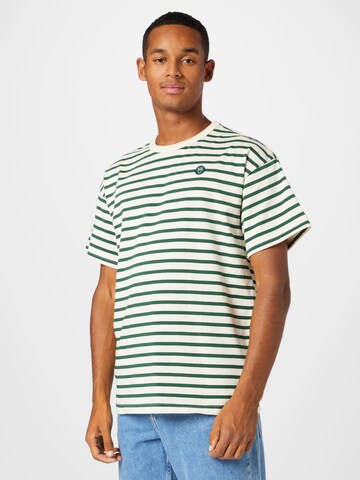 KnowledgeCotton Apparel Shirt in Green: front