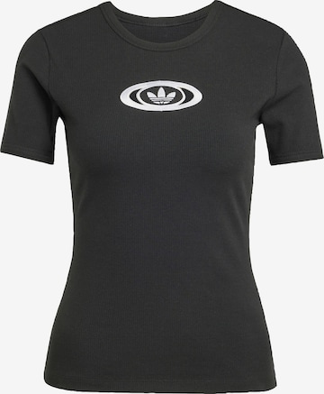 ADIDAS ORIGINALS Shirt 'Campus 2000' in Black: front