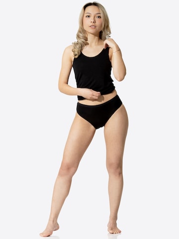 Maglietta intima di Yenita in nero