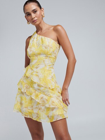 BWLDR Dress 'Codie' in Yellow: front
