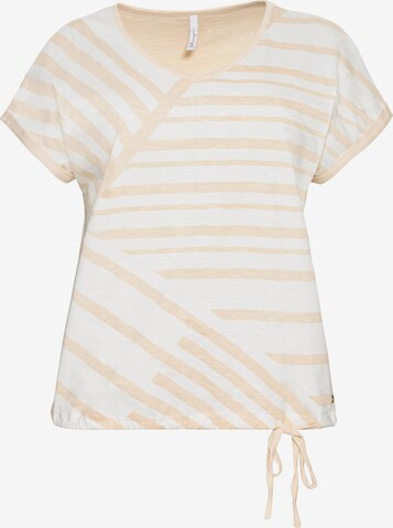 SHEEGO T-Shirt in Beige: predná strana