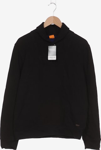BOSS Orange Sweatshirt & Zip-Up Hoodie in L in Black: front