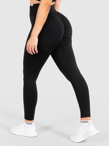 Smilodox Skinny Leggings 'Slayton Scrunch' in Black