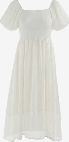IZIA - Vestido en blanco: frente