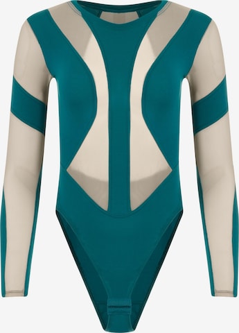 Evoni Blusenbody in Grün: Vorderseite