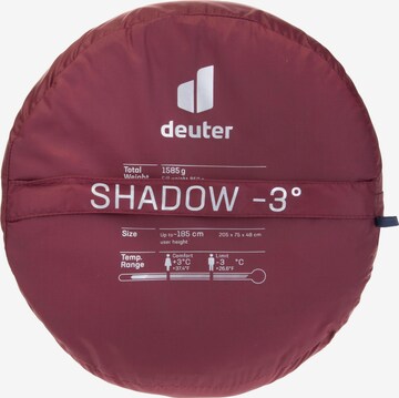 DEUTER Schlafsack 'Shadow -3' in Rot