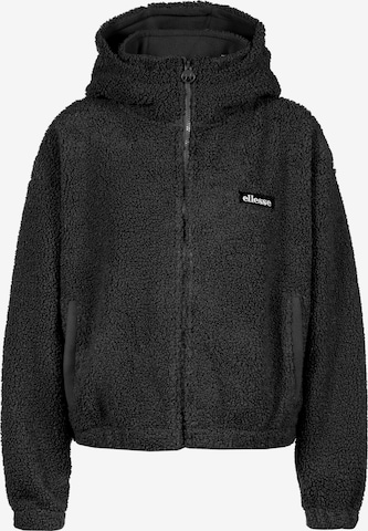 ELLESSE Sweatjacke 'Sartoria' in Schwarz: Vorderseite
