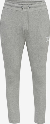 Hummel Regularen Športne hlače | siva barva: sprednja stran