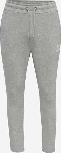 Hummel Workout Pants in mottled grey / White, Item view