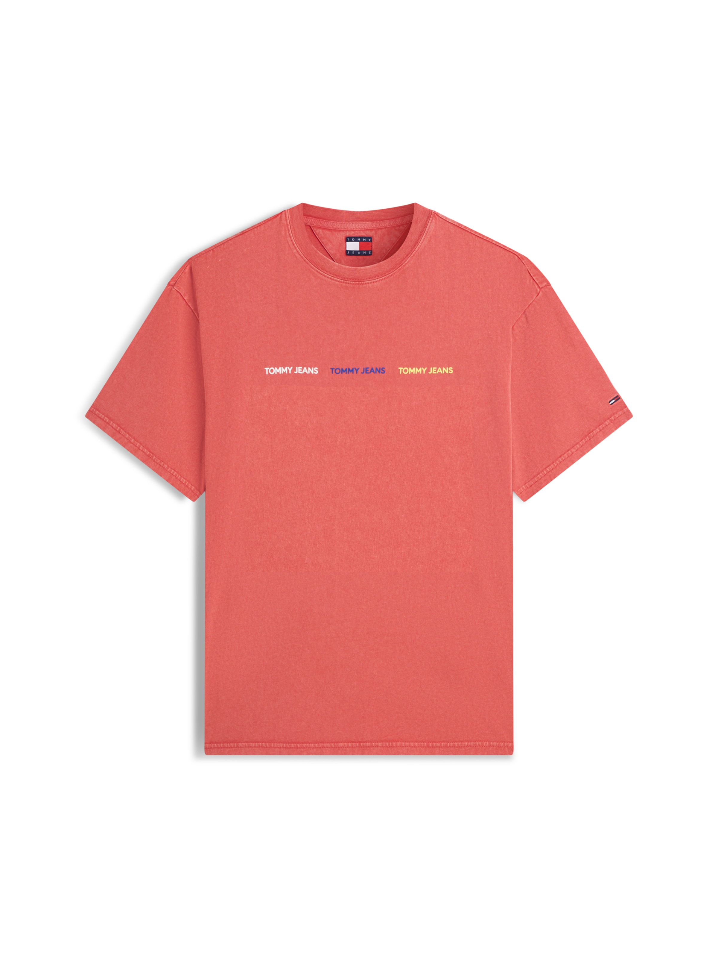 Tommy Jeans Shirt in Red: front