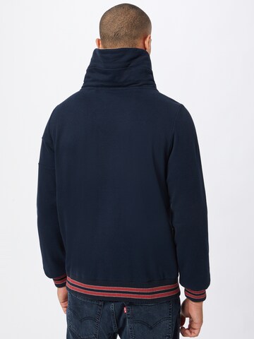 Fli Papigu Sweat jacket 'Become Something More' in Blue