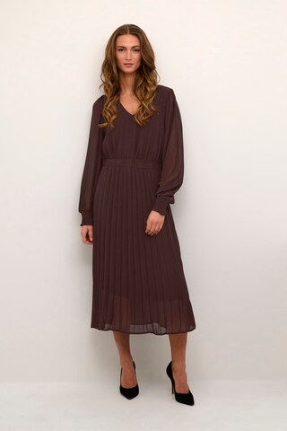 Kaffe Dress 'Nikka' in Brown