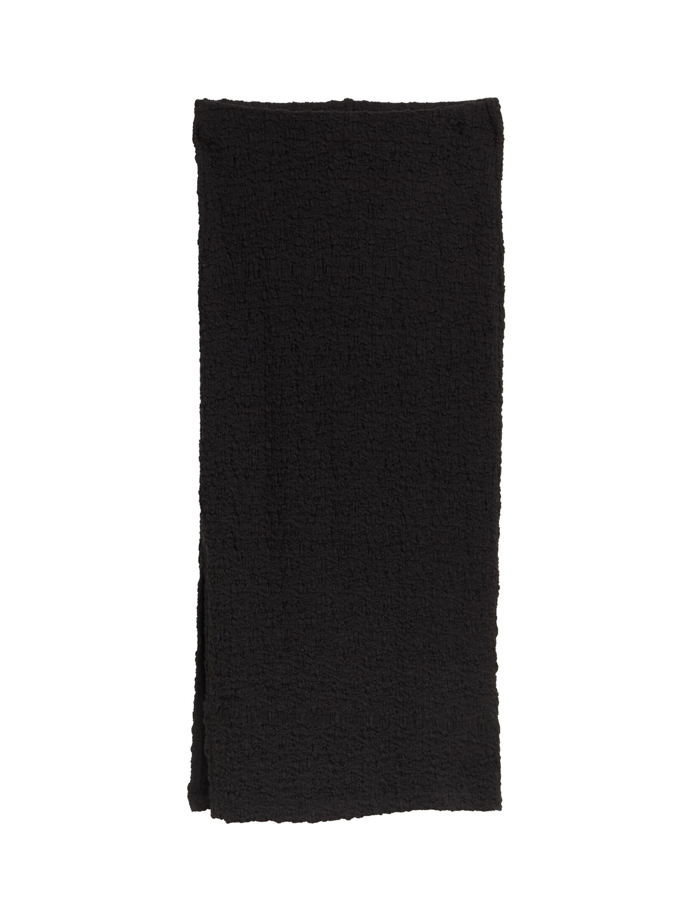 TOM TAILOR DENIM Rok in Zwart: voorkant