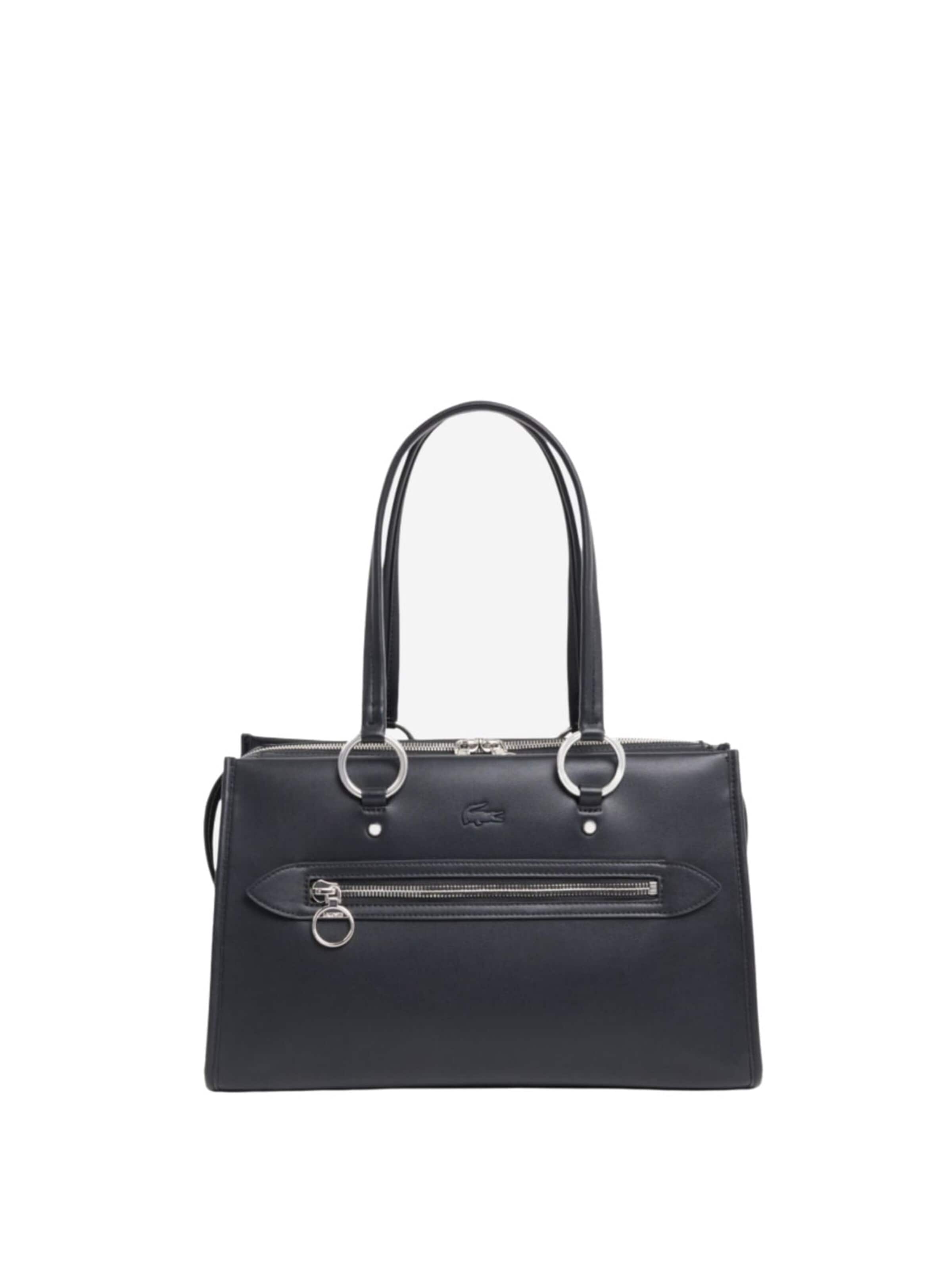 Borsa a mano 'Lacoste Sac à main Femme Celys Noir' di LACOSTE in nero: frontale