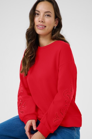 Felpa 'Josie' di Cream in rosso