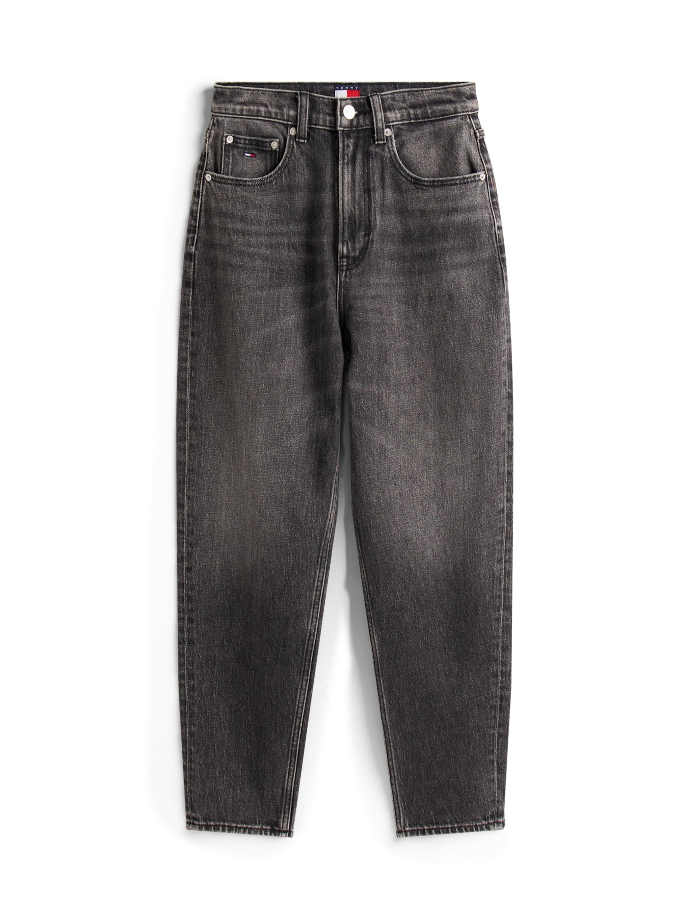 Tommy Jeans Regular Jeans in Grijs: voorkant