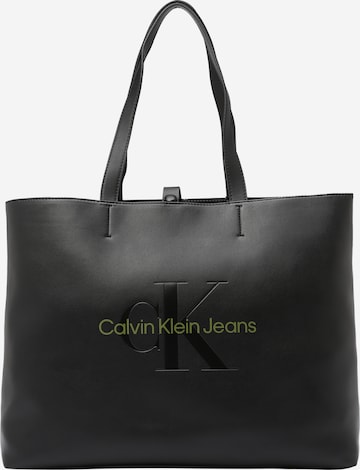 Calvin Klein Jeans Shopper in Schwarz: predná strana