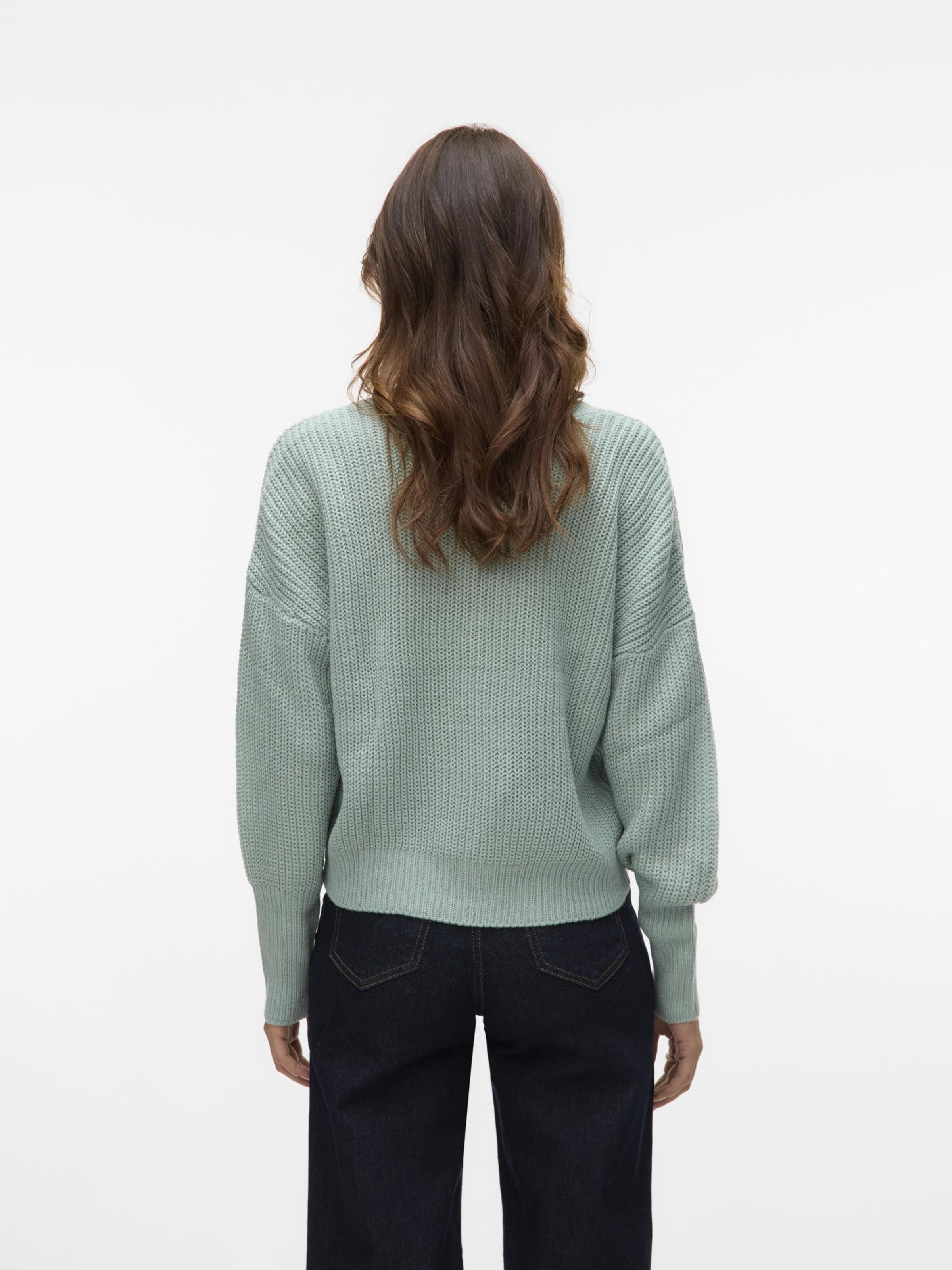 VERO MODA Knit Cardigan 'Lea' in Mint | ABOUT YOU