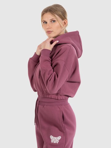 Smilodox Sweatvest ' Elma ' in Roze