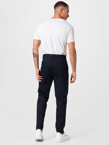 Samsøe Samsøe - Slimfit Pantalón chino 'SILAS' en azul