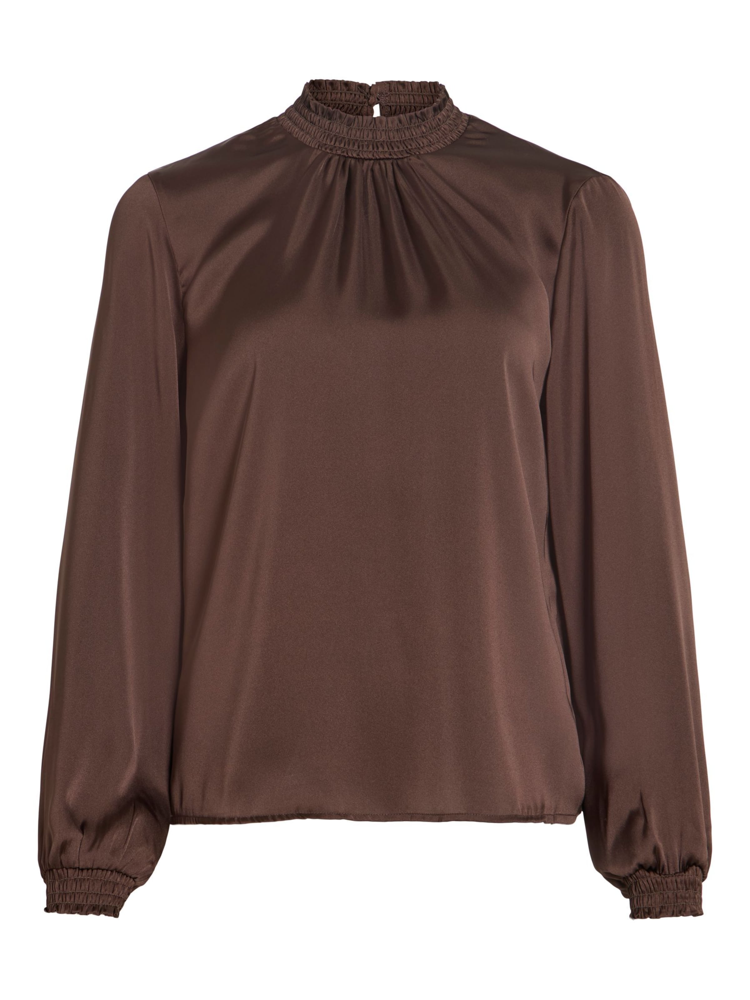 VILA Bluse 'VISOFIE' i brun, Produktvisning