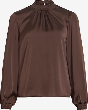 VILA - Blusa 'VISOFIE' en marrón: frente