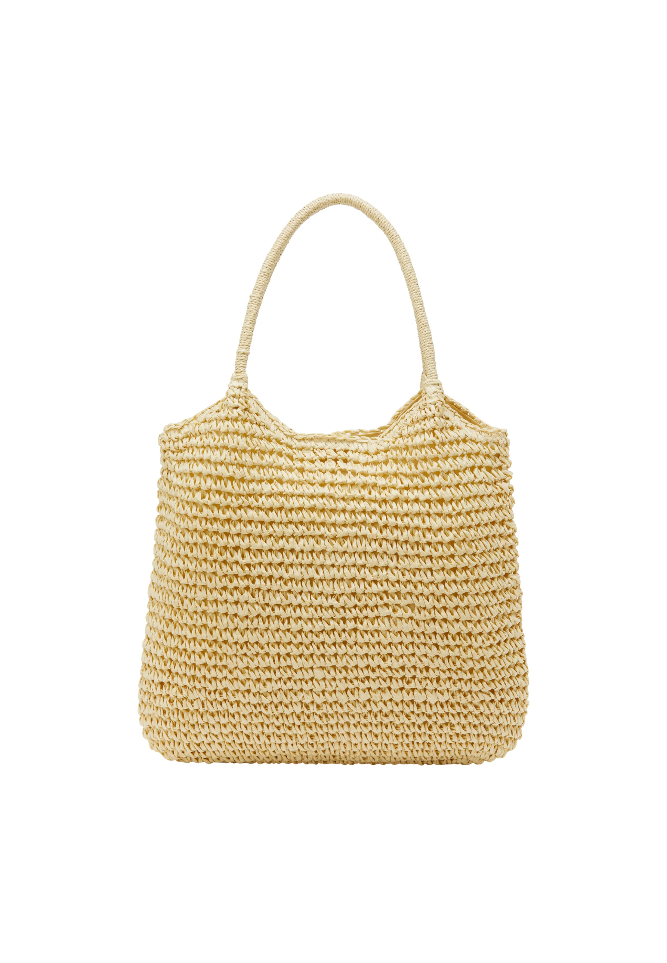usha FESTIVAL - Bolsa de playa en beige: frente